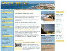 Tablet Screenshot of praiadesantacruz.com